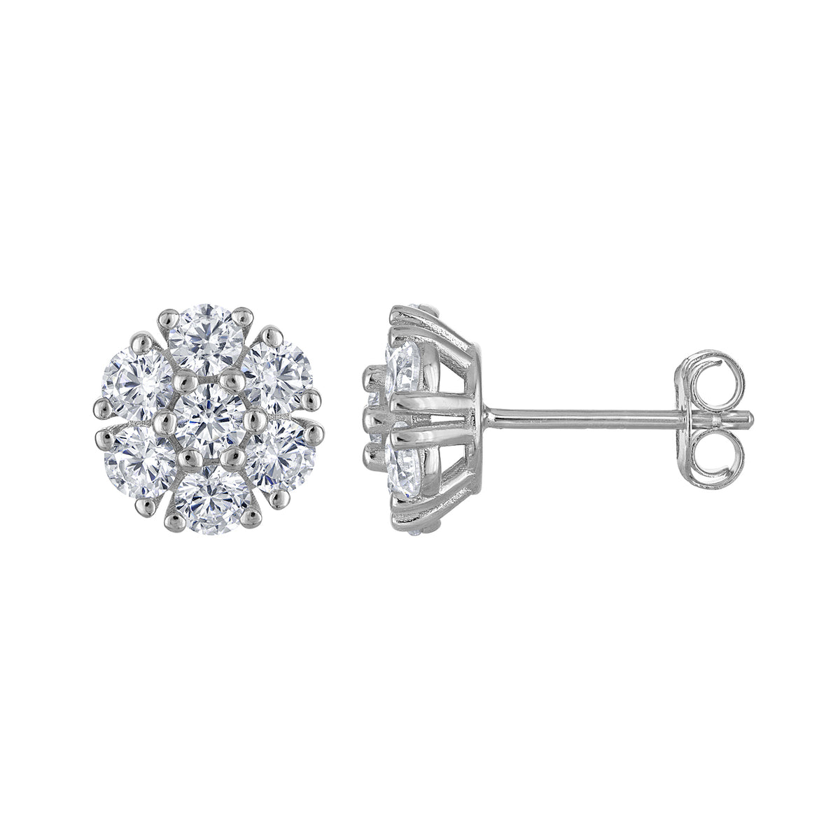 Flower Cluster Earrings