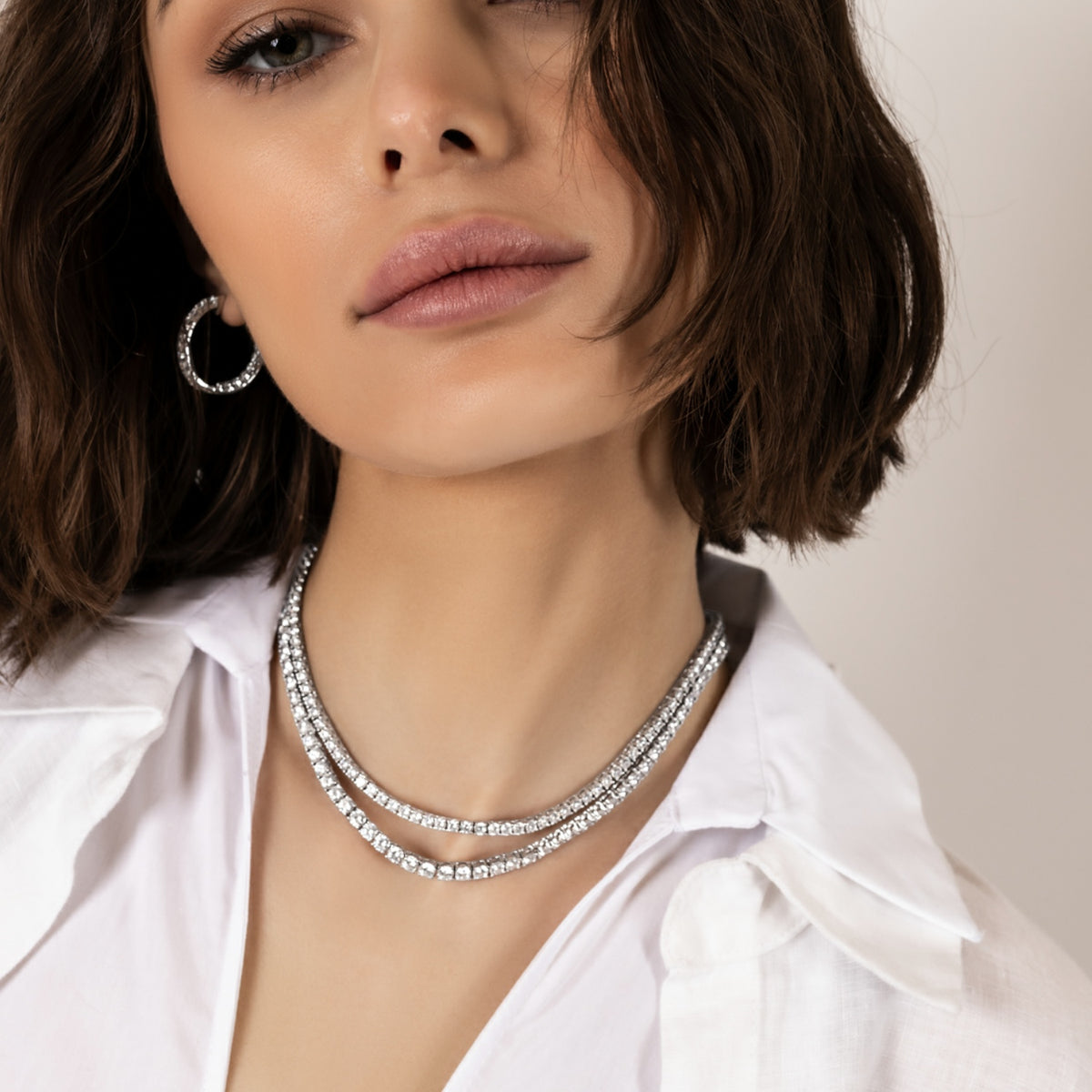 Classic Tennis Necklace